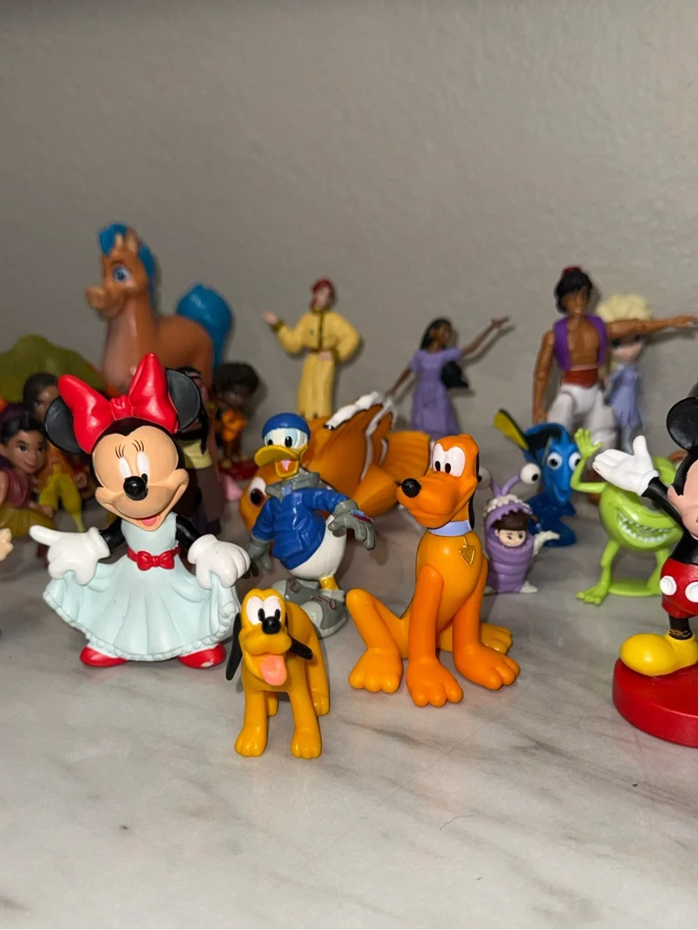 Disney characters figurine lot